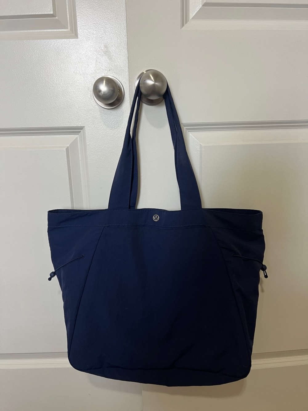 Lululemon Navy Tote Bag